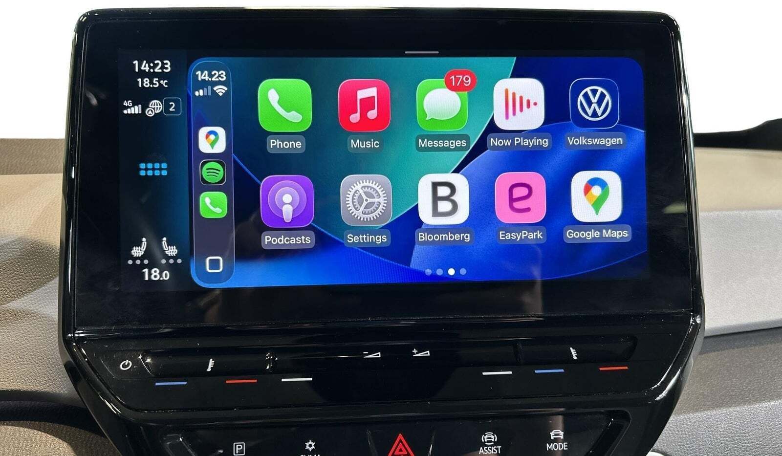 Grå VW ID.3 fra 2022