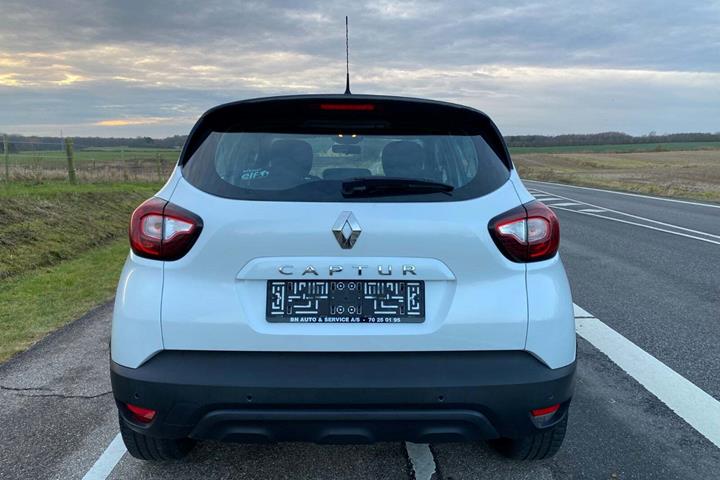Hvid Renault Captur fra 2018