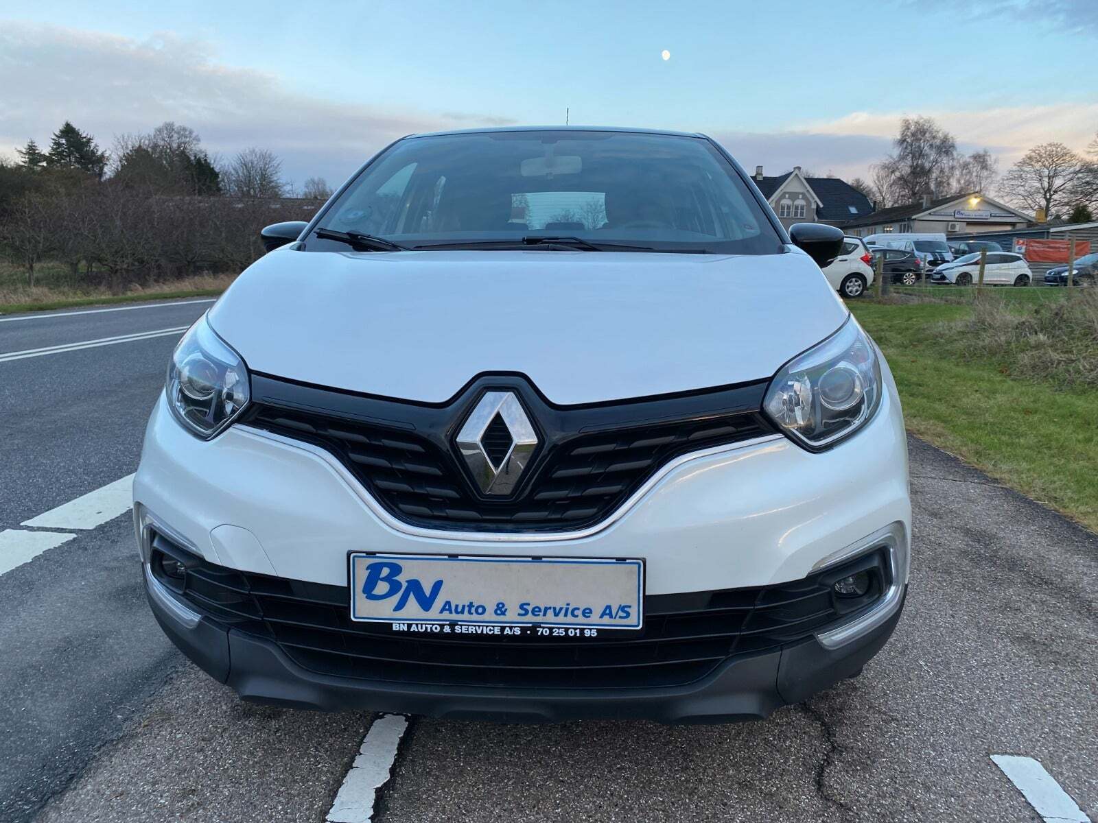 Hvid Renault Captur fra 2018