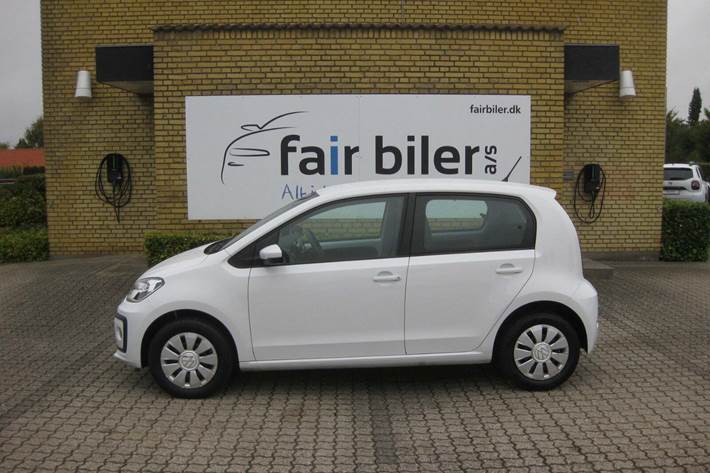 Hvid VW UP! fra 2020