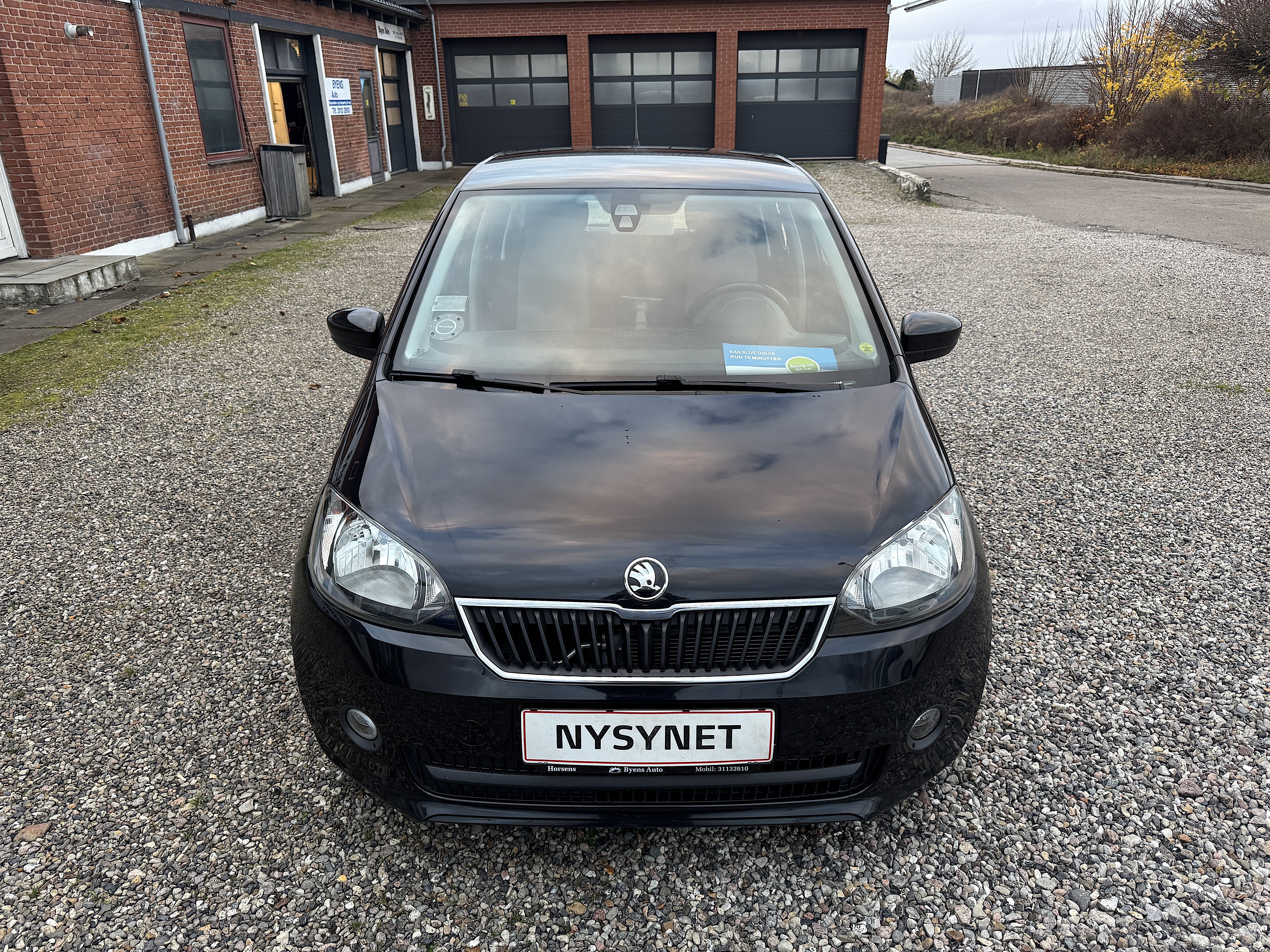Sort Skoda Citigo fra 2015