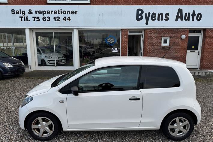 Hvid Seat Mii fra 2012