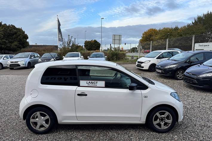 Hvid Seat Mii fra 2012