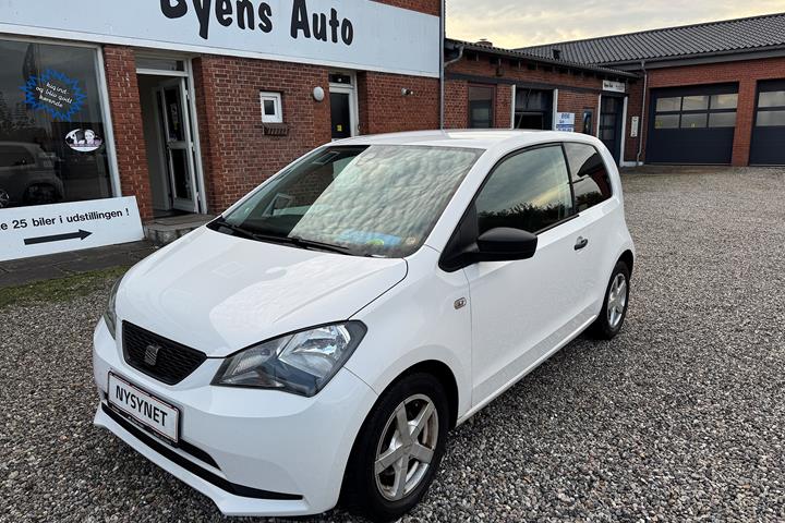 Hvid Seat Mii fra 2012
