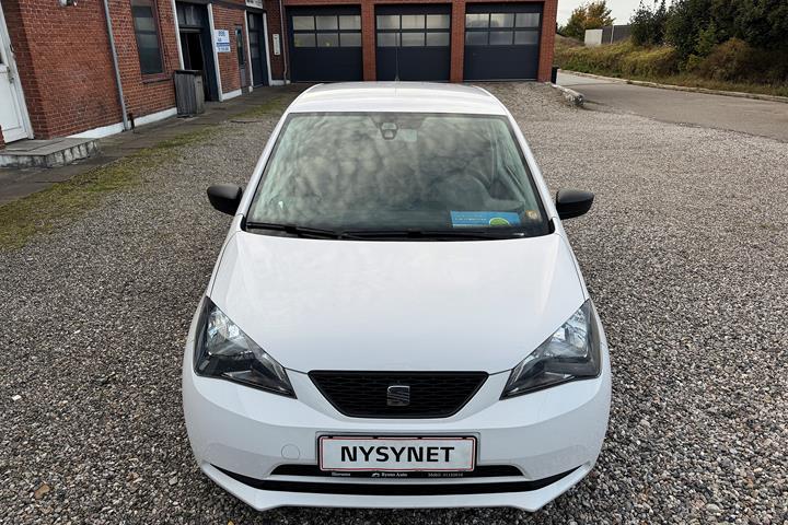 Hvid Seat Mii fra 2012