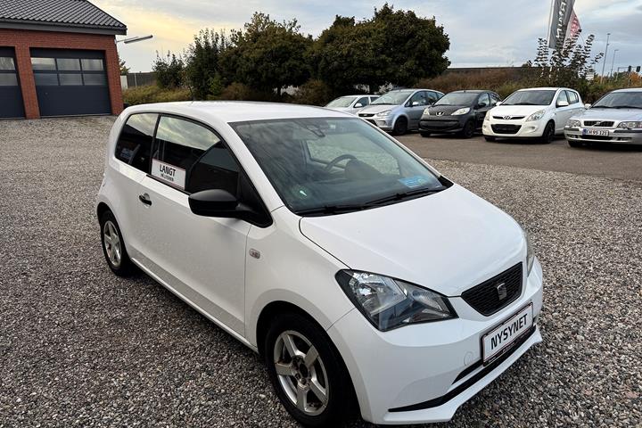 Hvid Seat Mii fra 2012