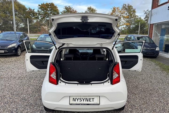 Hvid Seat Mii fra 2012