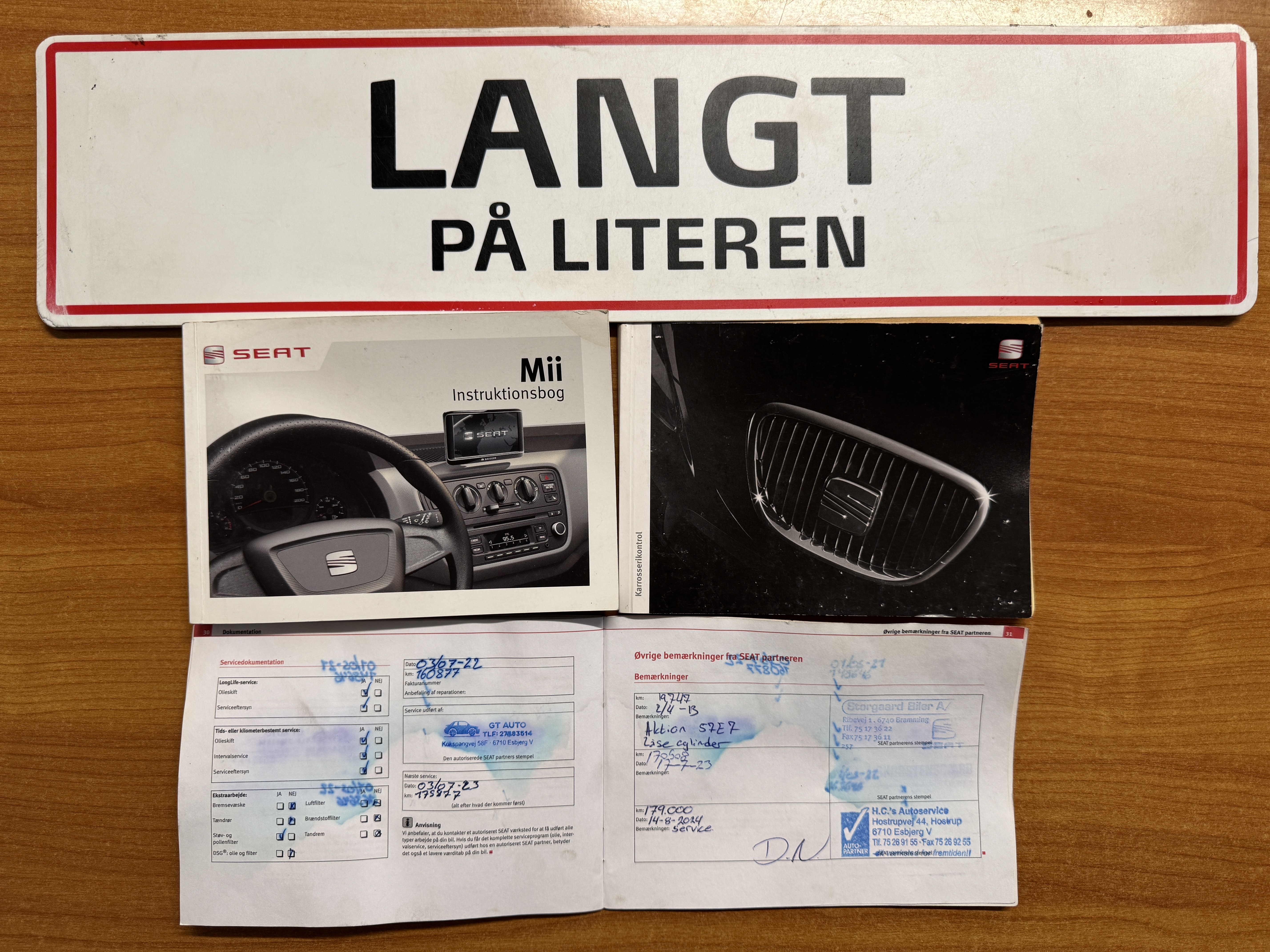 Hvid Seat Mii fra 2012