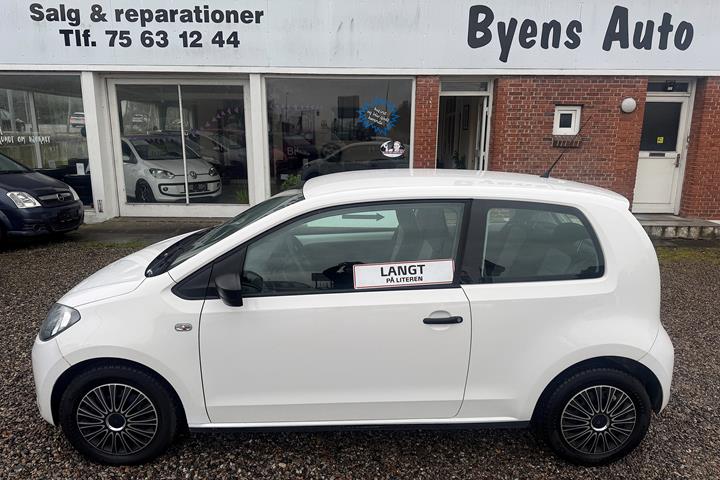 Hvid Skoda Citigo fra 2012