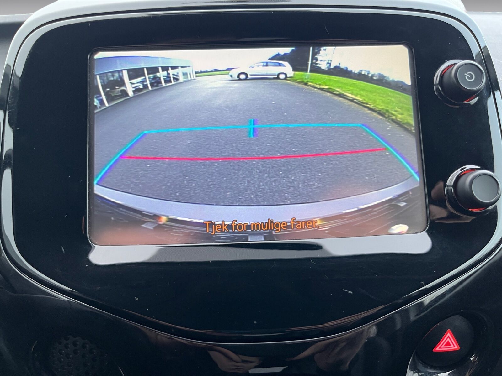 Hvid Toyota Aygo fra 2018