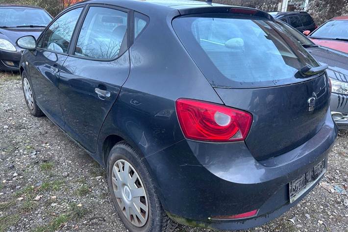 Grøn Seat Ibiza fra 2010