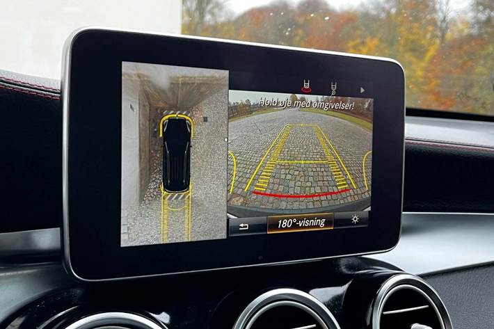 Sort Mercedes GLC43 fra 2019