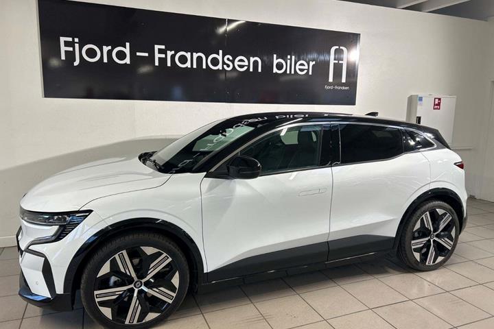 Hvid Renault Megane E-Tech fra 2025