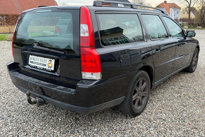 Sort Volvo V70 fra 2006