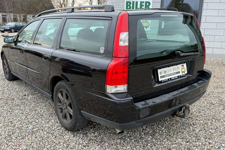 Sort Volvo V70 fra 2006