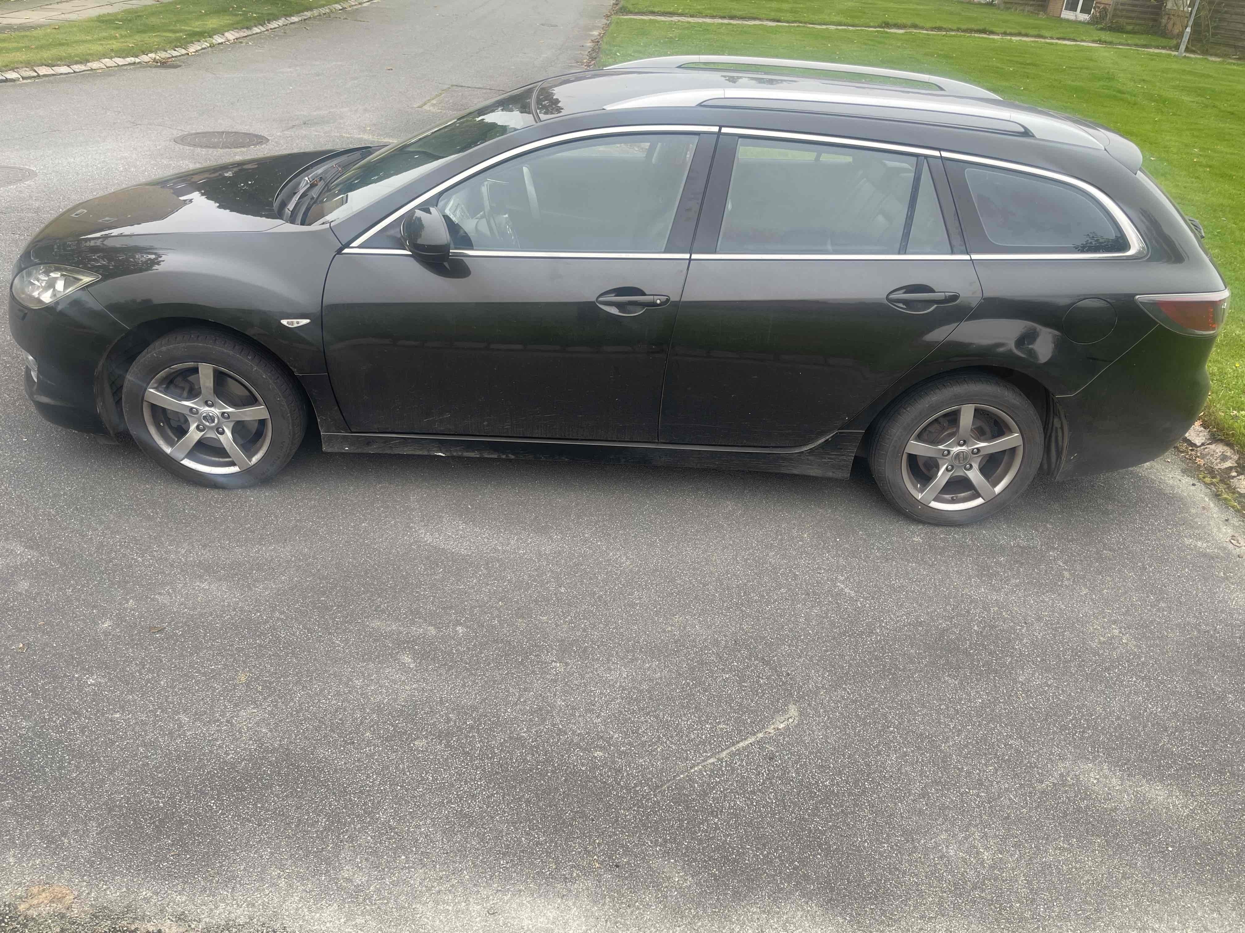 Sort Mazda 6 fra 2008