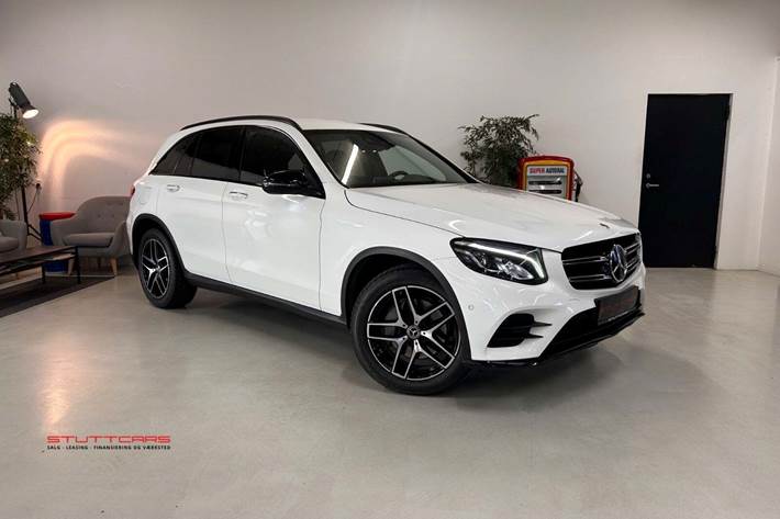 Hvid Mercedes GLC250 d fra 2017