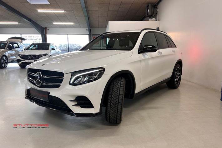Hvid Mercedes GLC250 d fra 2017