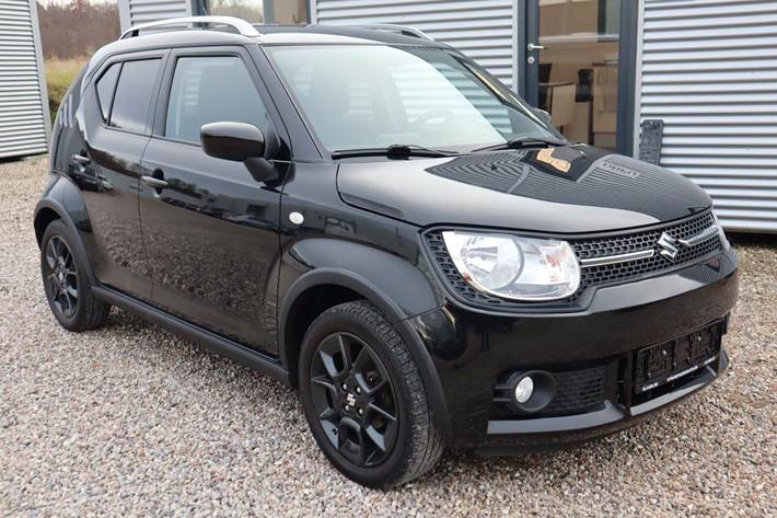 Sort Suzuki Ignis fra 2018 set udefra