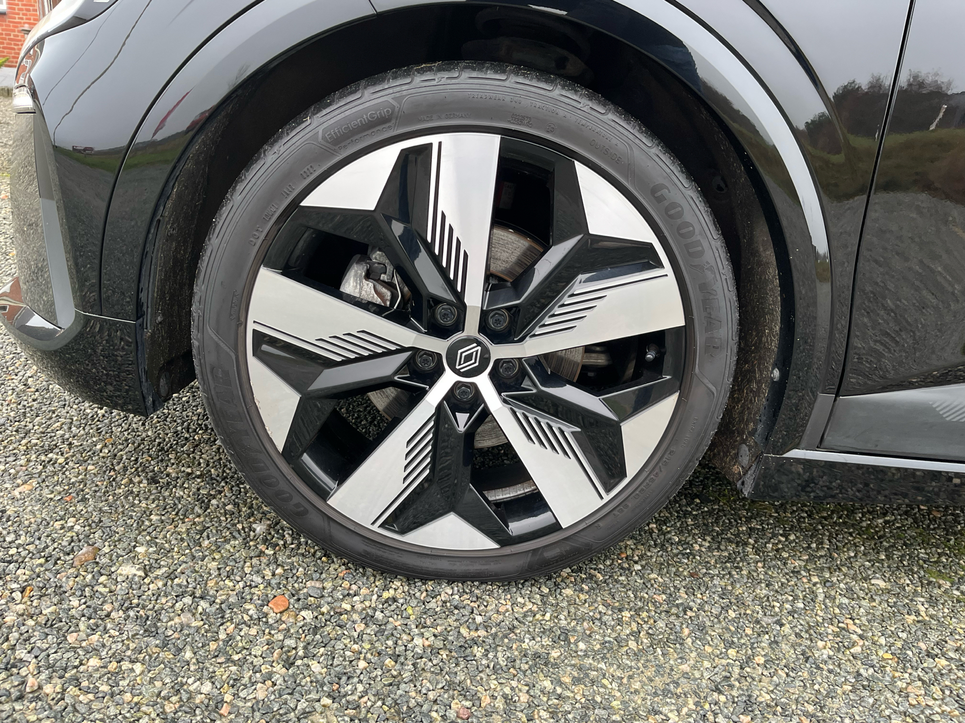 Sort Renault Mégane fra 2022