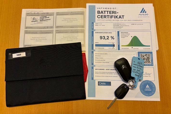 Sort Citroën ë-C4 fra 2022