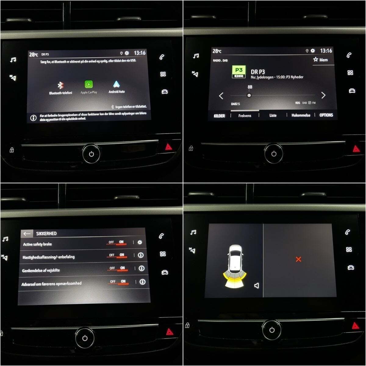 Hvid Opel Corsa fra 2021