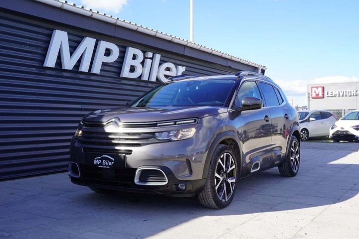 Grå Citroën C5 Aircross fra 2019 set udefra