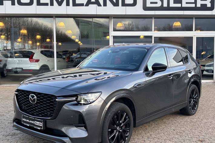 Grå Mazda CX-60 fra 2022 set udefra