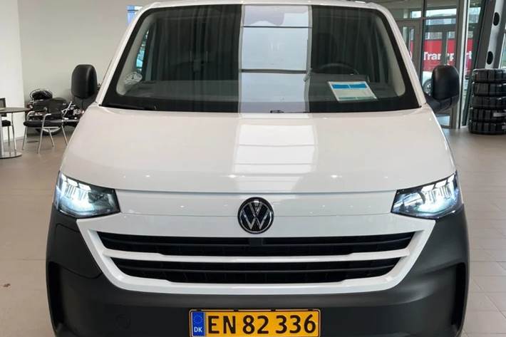 Hvid VW e-Transporter fra 2025