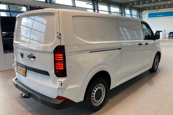 Hvid VW e-Transporter fra 2025