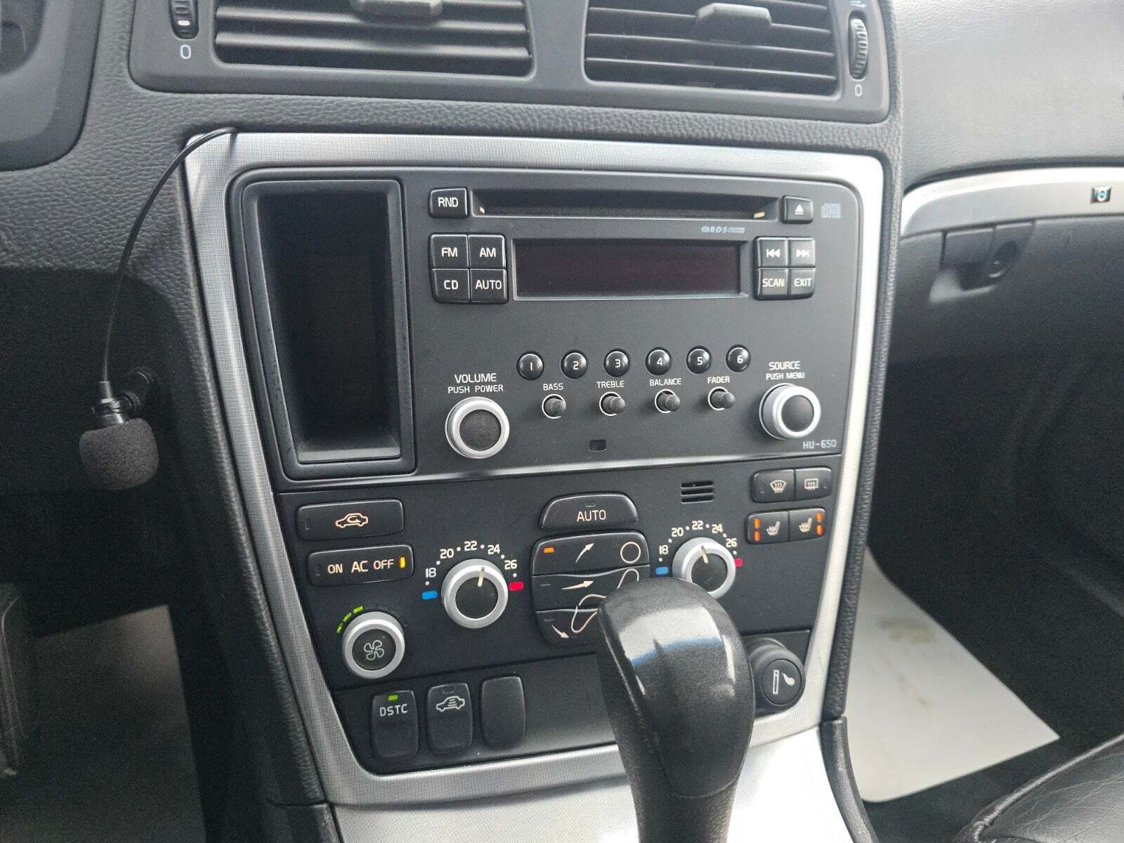 Grå Volvo V70 fra 2007