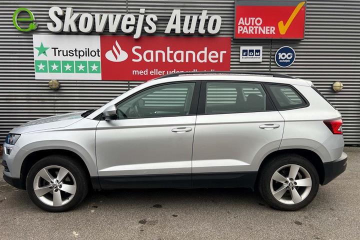 Sølv Skoda Karoq fra 2019