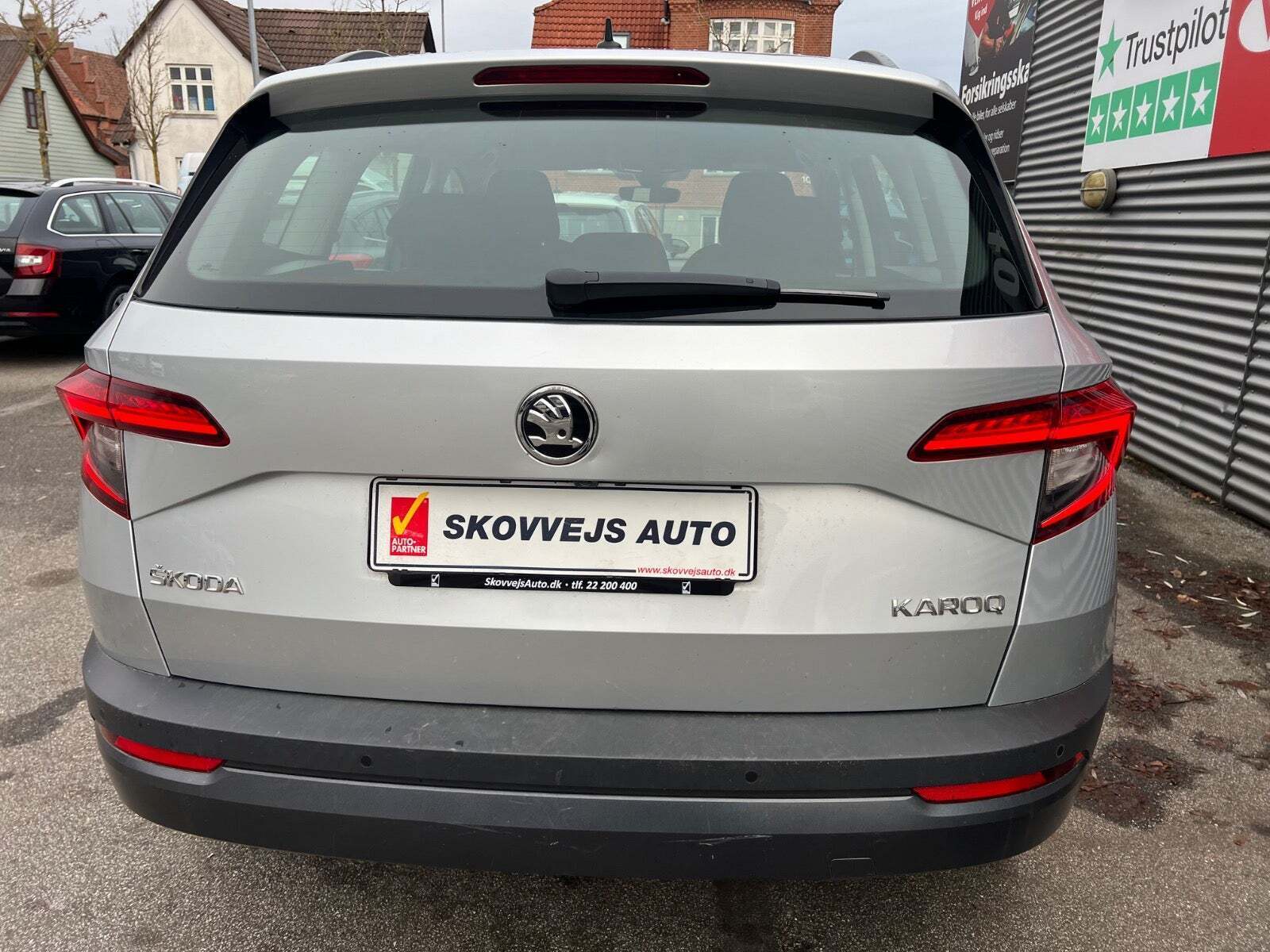 Sølv Skoda Karoq fra 2019