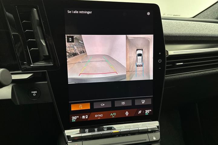 Hvid Renault Scénic fra 2025