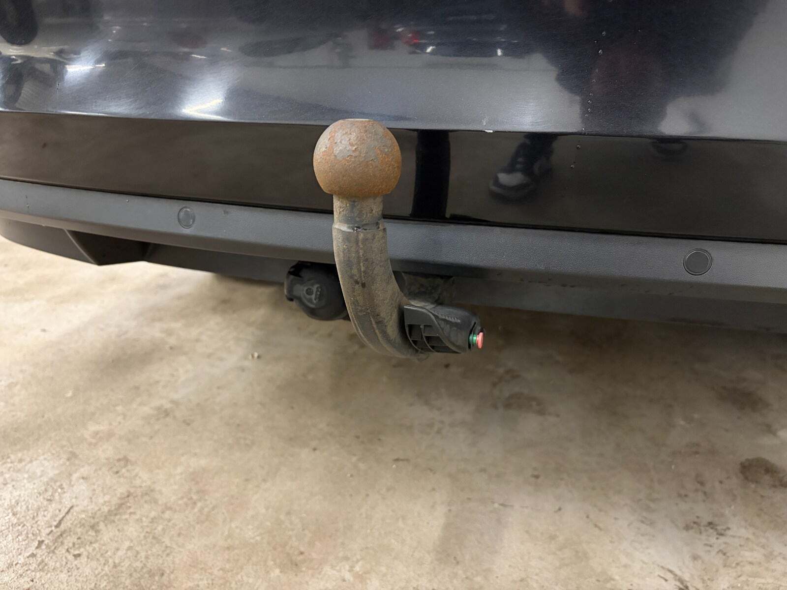 Sort Skoda Octavia fra 2015