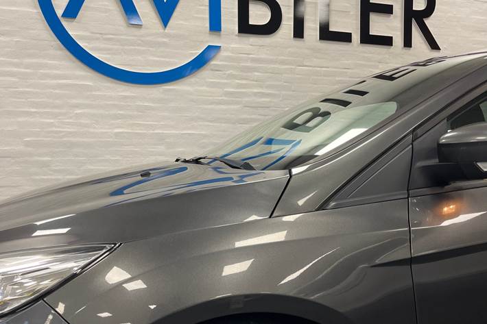 Grå Ford Focus fra 2017