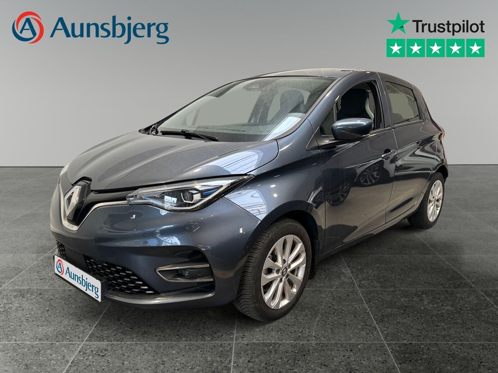 Grå Renault Zoe fra 2020