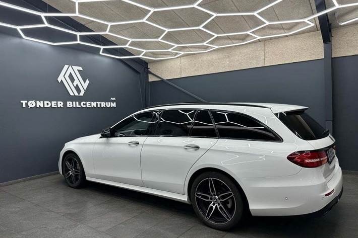 Hvid Mercedes E220 d fra 2018
