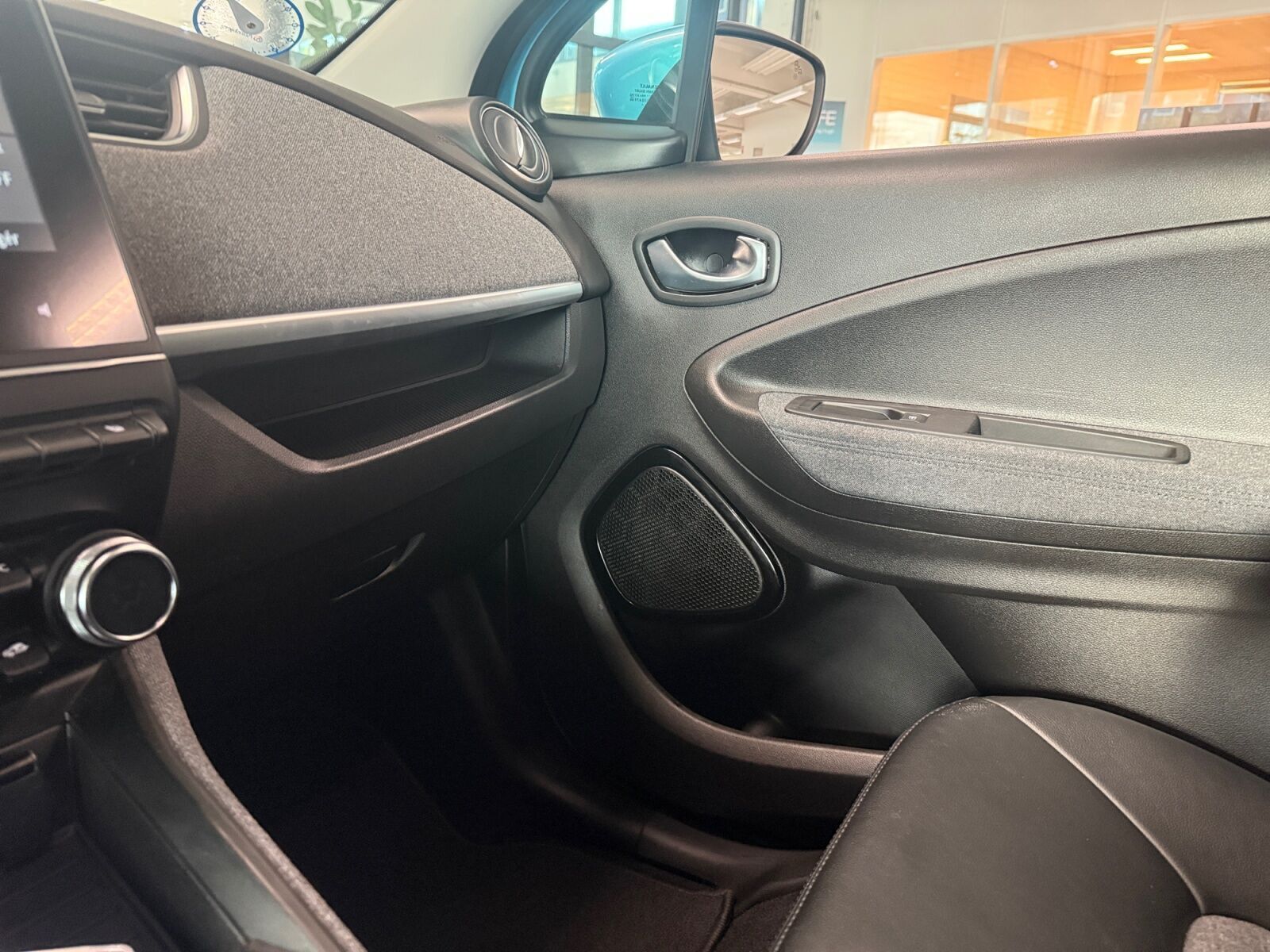 Blå Renault Zoe fra 2021