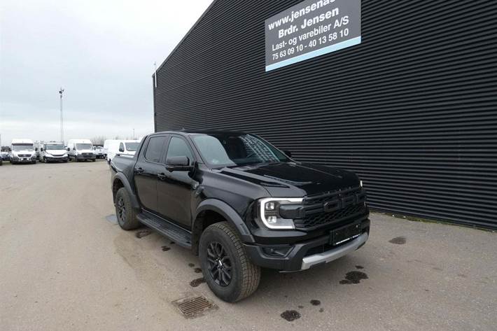 Sort Ford Ranger Raptor fra 2023