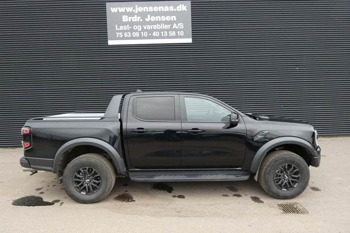 Sort Ford Ranger Raptor fra 2023