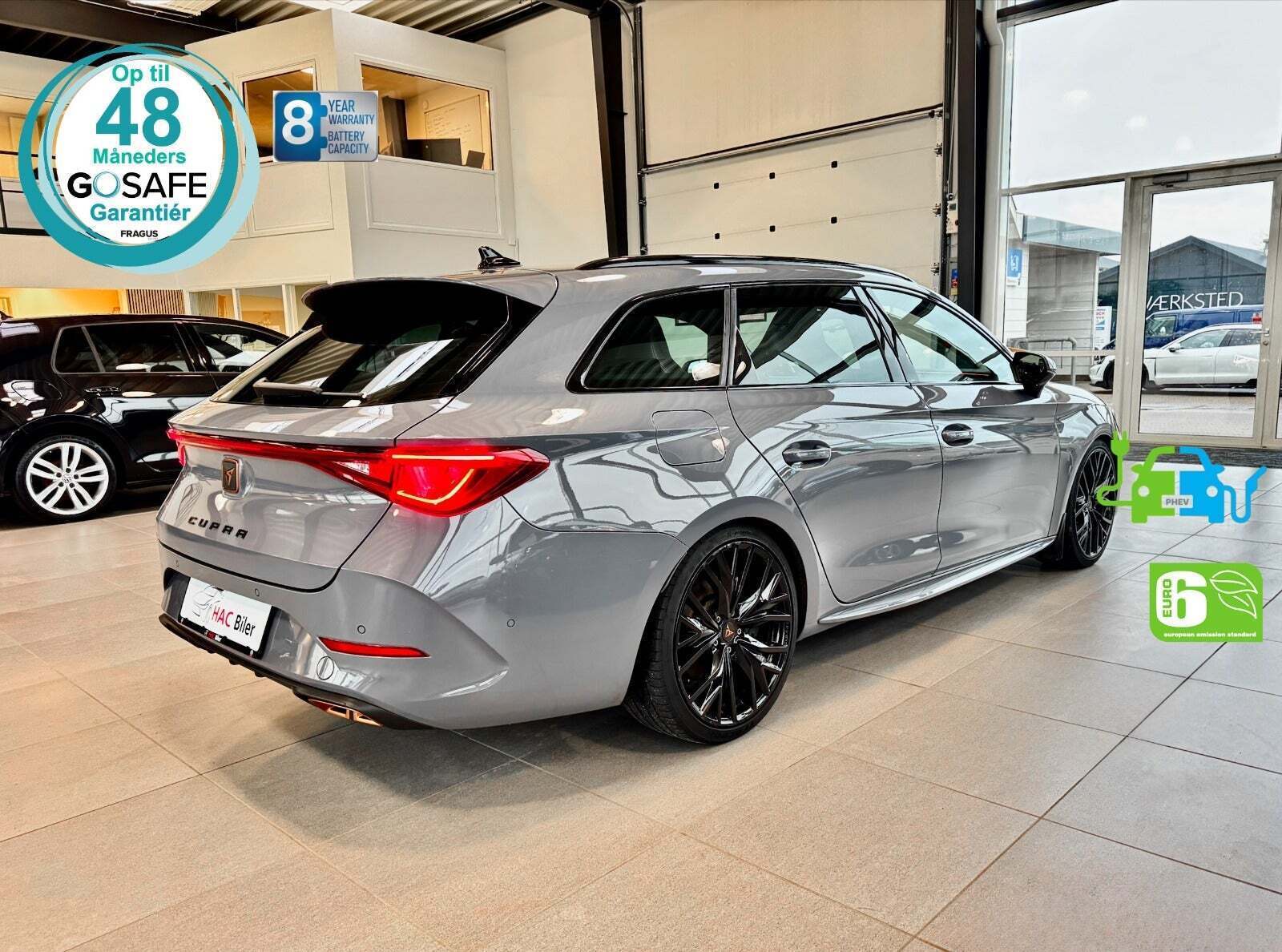 Gul Cupra Leon fra 2021