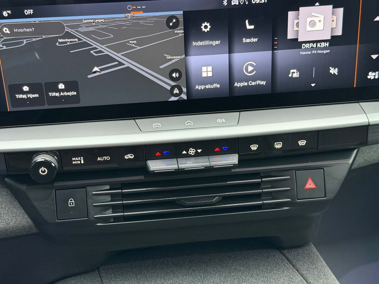 Gul Opel Grandland-e fra 2024