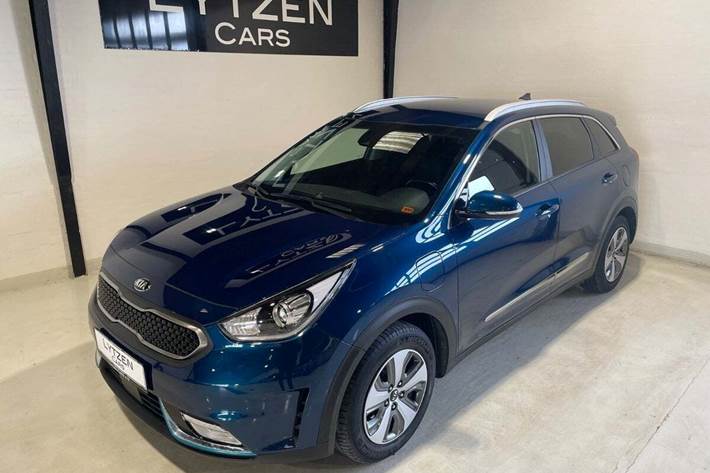 Blå Kia Niro fra 2019
