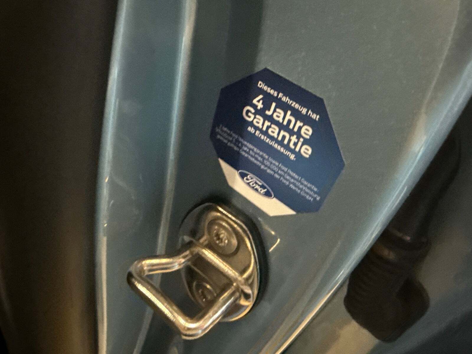 Blå Ford Explorer fra 2024