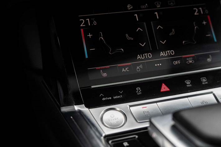 Sort Audi e-tron fra 2019