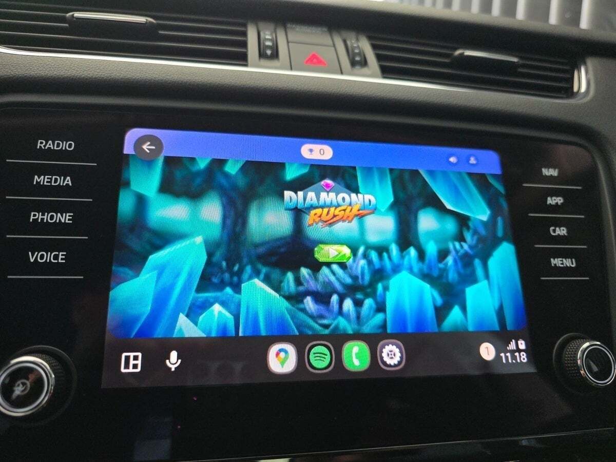 Sort Skoda Octavia fra 2018