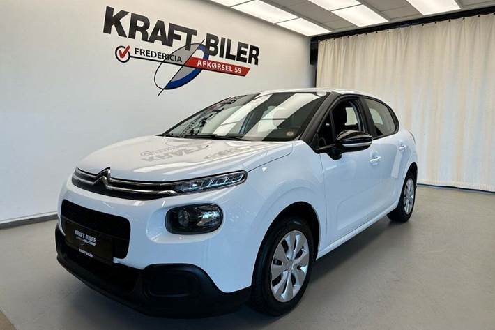 Hvid Citroën C3 fra 2020