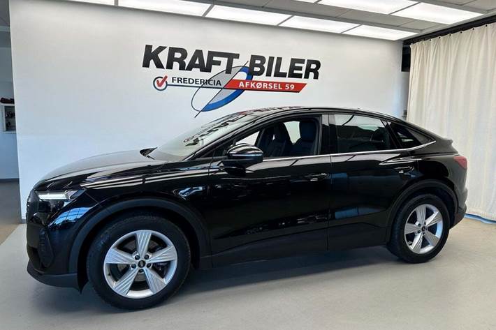 Sort Audi Q4 e-tron fra 2022