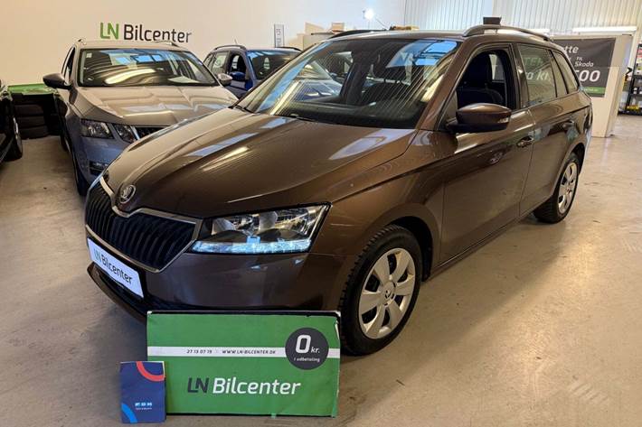 undefined Skoda Fabia fra 2019 set udefra